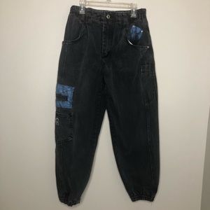 VTG Rigolletto baggy jeans elastic cuff size 12